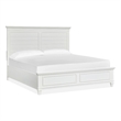 Magnussen Home Charleston White Dove King White Panel Bed