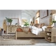 Salt Life Home Sunset Cove Sanibel Brown Queen Panel Upholstered Bed