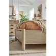 Salt Life Home Sunset Cove Sanibel Brown Queen Panel Upholstered Bed