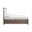 Magnussen Home Westbourne Dark Umber Queen Upholstered Panel Bed