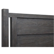 Magnussen Home Plum Creek Ravenwood Black California King Panel Bed