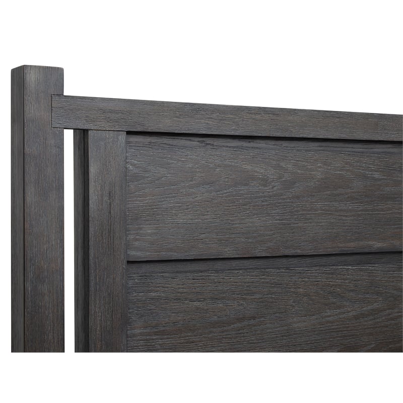 Magnussen Home Plum Creek Ravenwood Black California King Panel Storage Bed