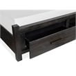Magnussen Home Plum Creek Ravenwood Black California King Panel Storage Bed