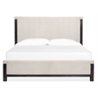 Magnussen Home Plum Creek Ravenwood Black California King Upholstered Panel Bed