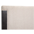 Magnussen Home Plum Creek Ravenwood Black California King Upholstered Panel Bed