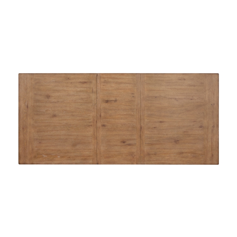 Magnussen Home Kingston Whisper White Extendable Trestle Dining Table