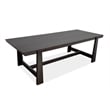 Magnussen Home Tauren Coffee Bean Trestle Dining Table