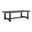 Magnussen Home Tauren Coffee Bean Trestle Dining Table