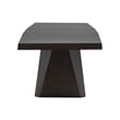 Magnussen Home Tauren Coffee Bean Extendable Double Pedestal Dining Table