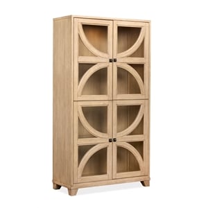 Magnussen Home Coventry Honey Maple Display Cabinet