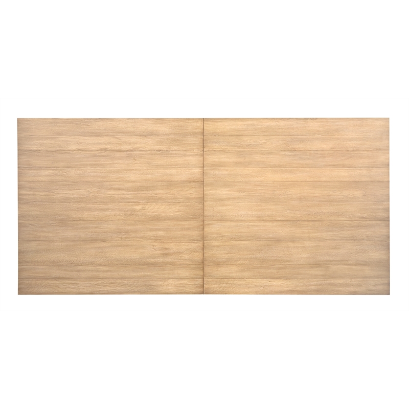 Magnussen Home Coventry Honey Maple Extendable Trestle Dining Table