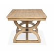 Magnussen Home Coventry Honey Maple Extendable Trestle Dining Table