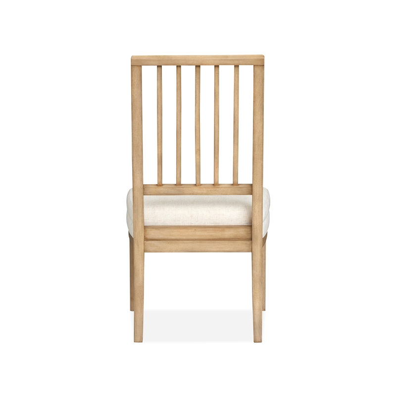 Magnussen Home Coventry Honey Maple Upholstered Side Chair Two Pack