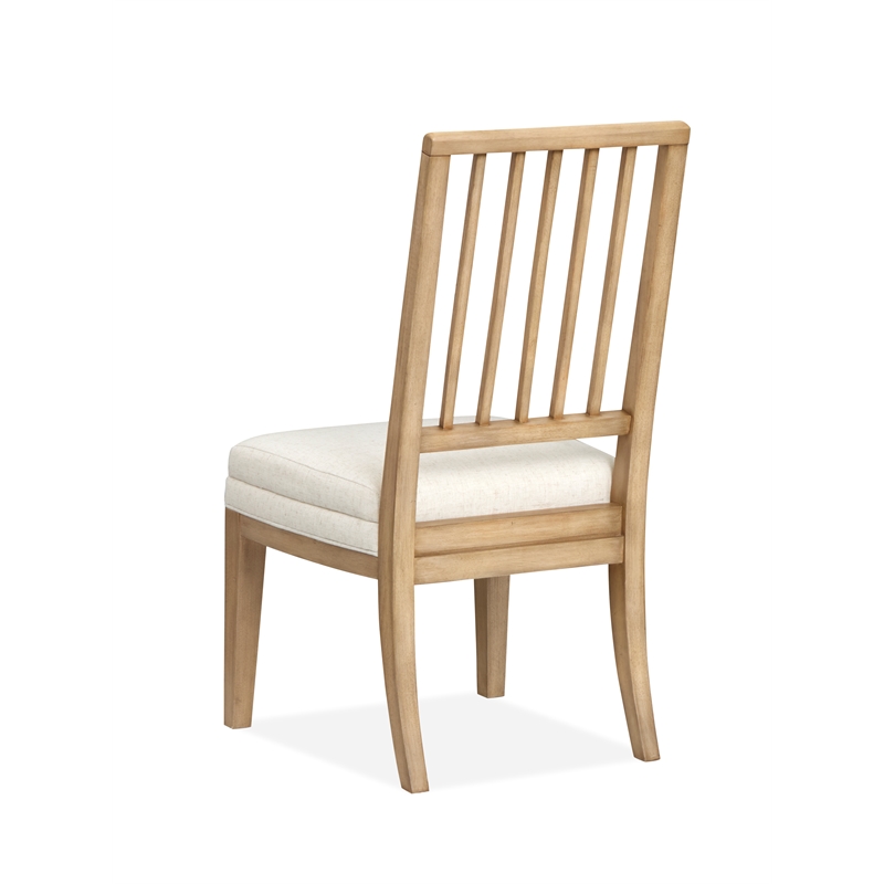Magnussen Home Coventry Honey Maple Upholstered Side Chair Two Pack