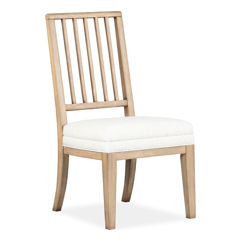 Magnussen Home Coventry Honey Maple Upholstered Side Chair Two Pack