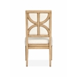 Magnussen Home Coventry Honey Maple Upholstered Side Chair Two Pack