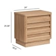 Magnussen Home Brentwood Heights Provincial Brown Drawer Nightstand
