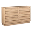 Magnussen Home Brentwood Heights Provincial Brown 6-Drawers Dresser