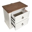 Magnussen Home Kingston Whisper White Drawer Nightstand