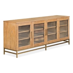 Magnussen Home Lindon Belgian Wheat Small Console