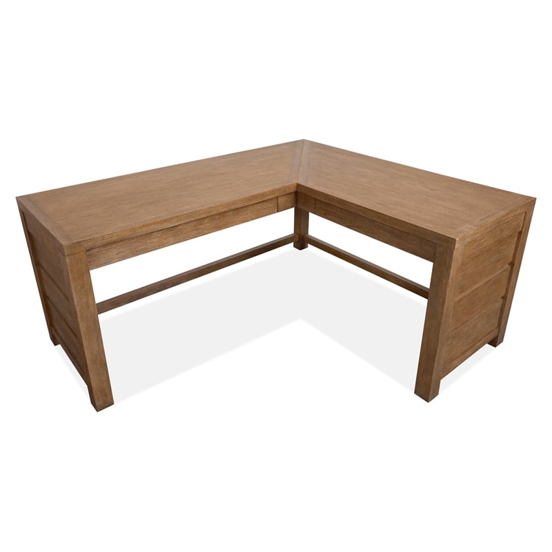 Magnussen Home Plum Creek Sierra Brown L Desk