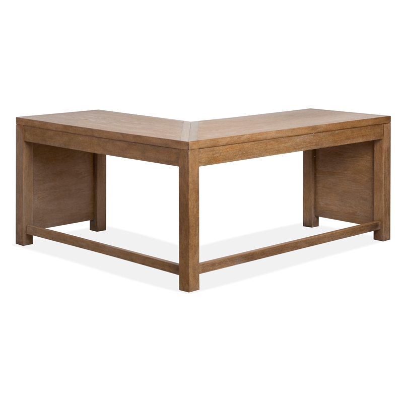 Magnussen Home Plum Creek Sierra Brown L Desk