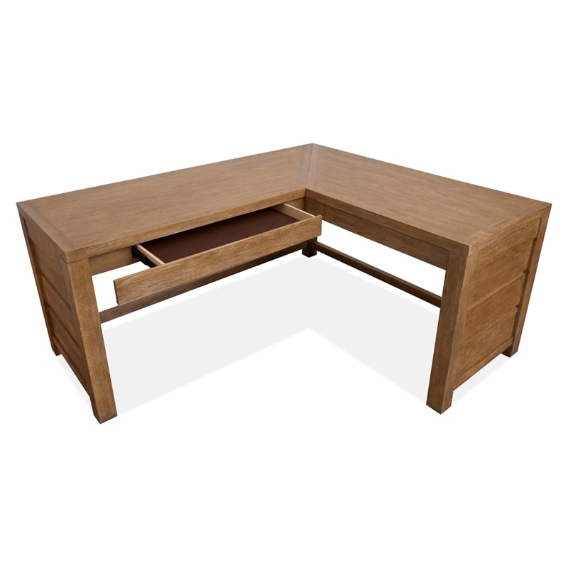 Magnussen Home Plum Creek Sierra Brown L Desk