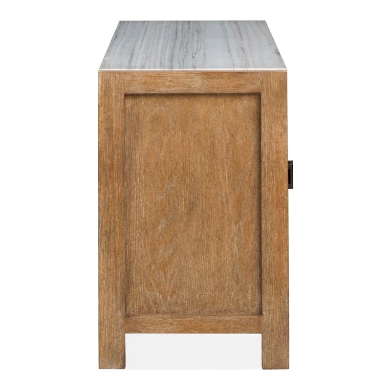 Magnussen Home Plum Creek Sierra Brown Door Console