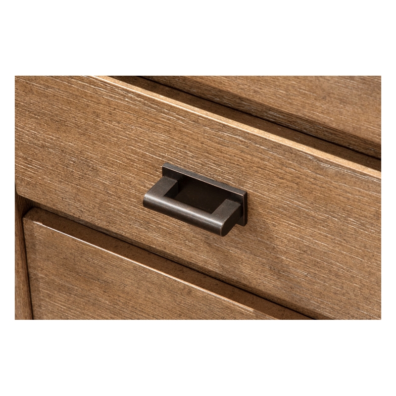 Magnussen Home Plum Creek Sierra Brown Mobile File With Casters