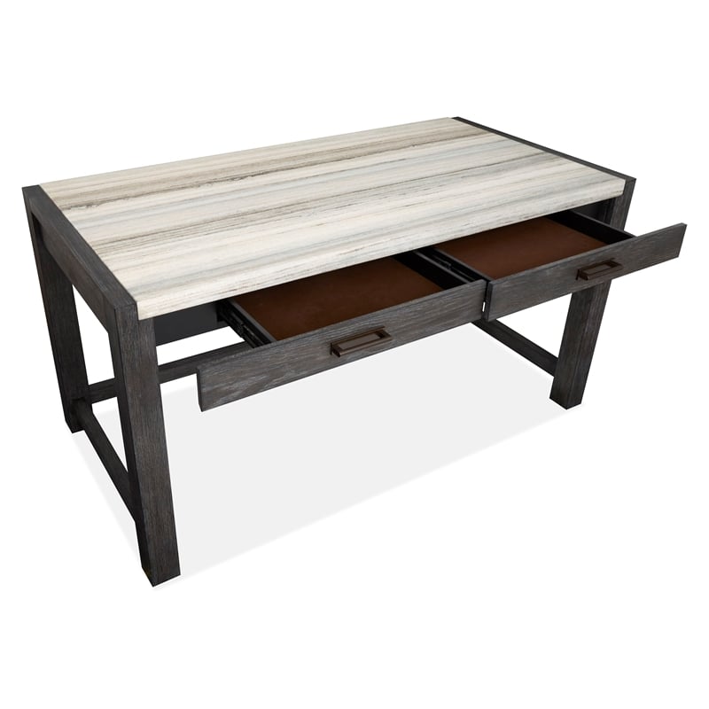 Magnussen Home Plum Creek Ravenwood Black Writing Desk
