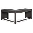 Magnussen Home Plum Creek Ravenwood Black L-Desk