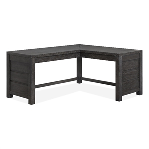 Magnussen Home Plum Creek Ravenwood Black L-Desk