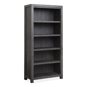 Magnussen Home Plum Creek Ravenwood Black Bookcase