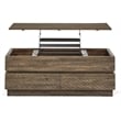 Magnussen Home Baisden Tobacco Lift Top Storage Cocktail Table With Casters