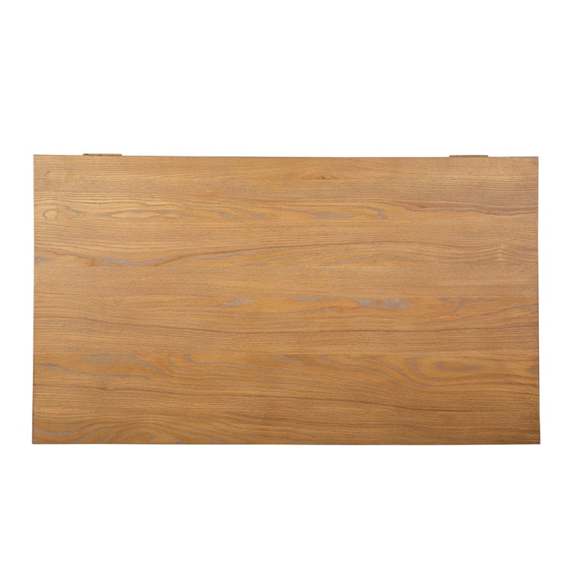 Magnussen Home Lindon Belgian Wheat Rectangular Cocktail Table