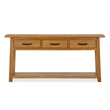 Magnussen Home Lindon Belgian Wheat Rectangular Sofa Table