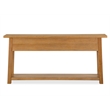 Magnussen Home Lindon Belgian Wheat Rectangular Sofa Table