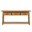 Magnussen Home Lindon Belgian Wheat Rectangular Sofa Table