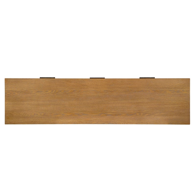 Magnussen Home Lindon Belgian Wheat Rectangular Sofa Table