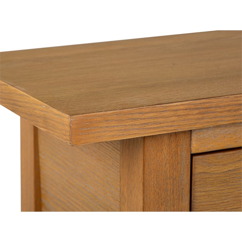 Magnussen Home Lindon Belgian Wheat Rectangular Sofa Table