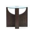 Magnussen Home Beckham Rustic Tavern Round Accent Table