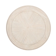 Magnussen Home Bostwick Coconut Cream Round End Table