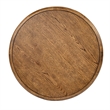 Magnussen Home Tanner Tawny Brown Round End Table
