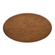 Magnussen Home Tanner Tawny Brown Oval Cocktail Table With Casters