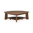 Magnussen Home Tanner Pie Shaped Lift Top Cocktail Table With Casters
