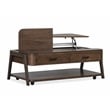 Magnussen Home Hallie Lift Top Storage Cocktail Table With Casters