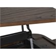 Magnussen Home Hallie Lift Top Storage Cocktail Table With Casters