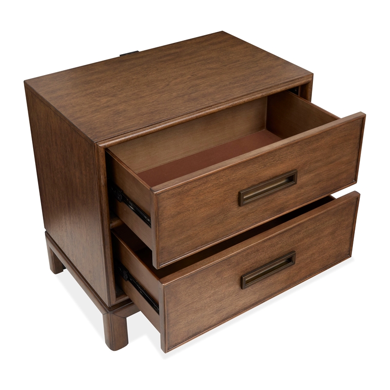 Magnussen Home Ridgefield Russet Drawer Nightstand