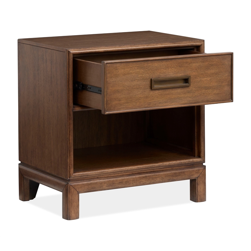 Magnussen Home Ridgefield Russet Open Nightstand
