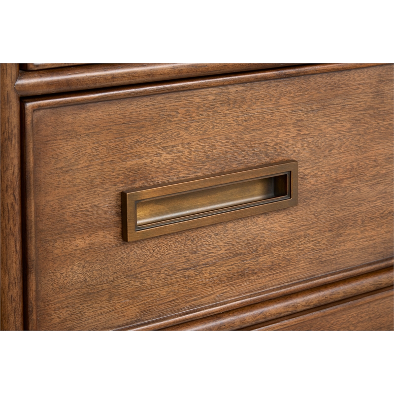Magnussen Home Ridgefield Russet Open Nightstand